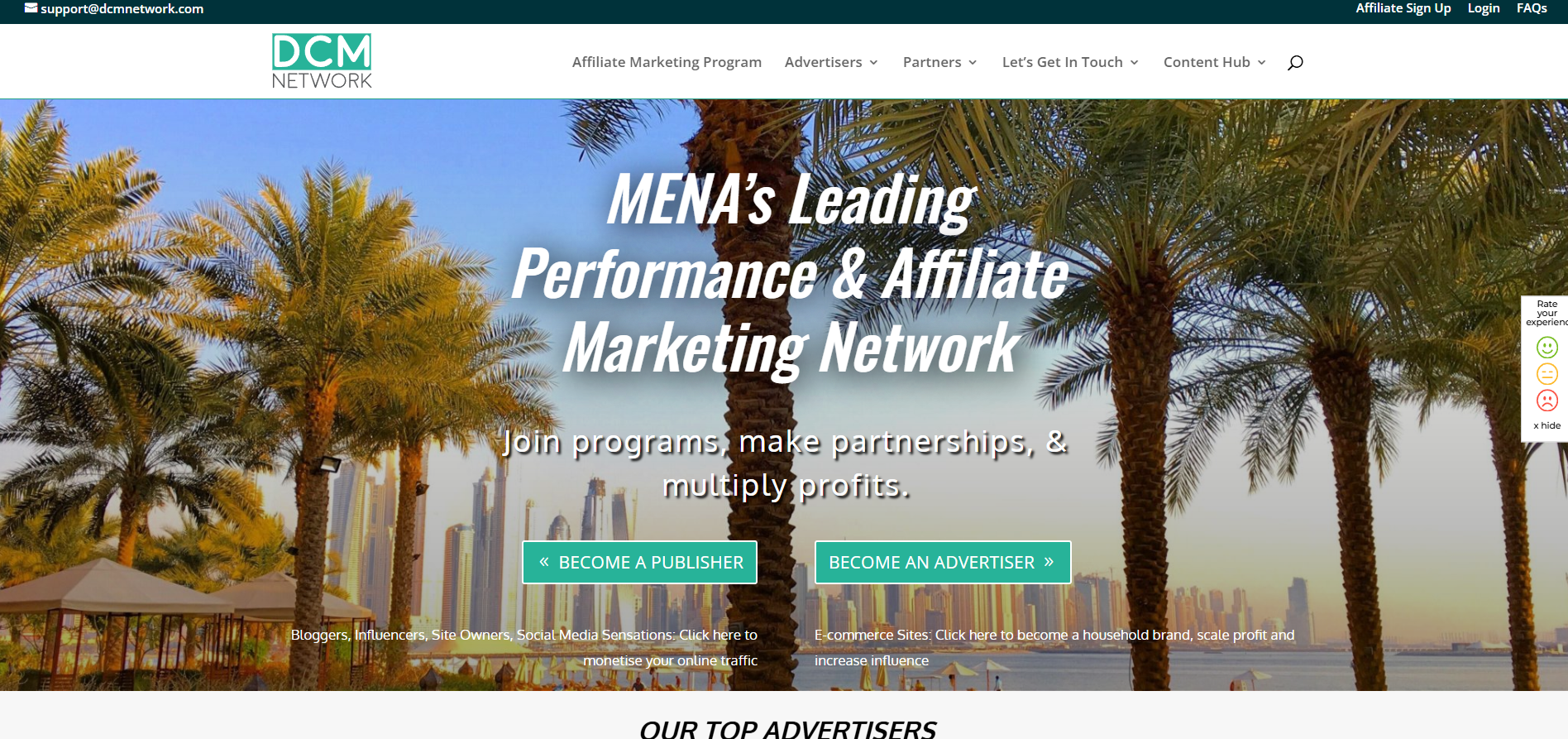 DCMnetwork Affiliate-Programm