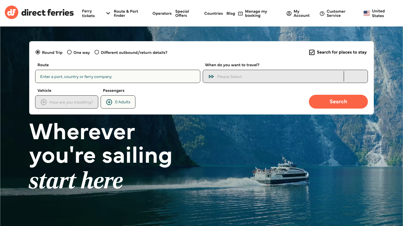 DIRECT FERRIES Affiliate-Programm