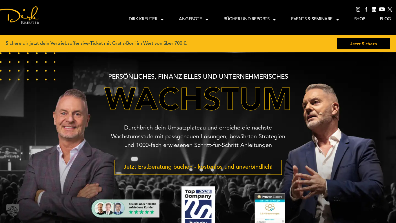 Dirk Kreuter Partnerprogramm