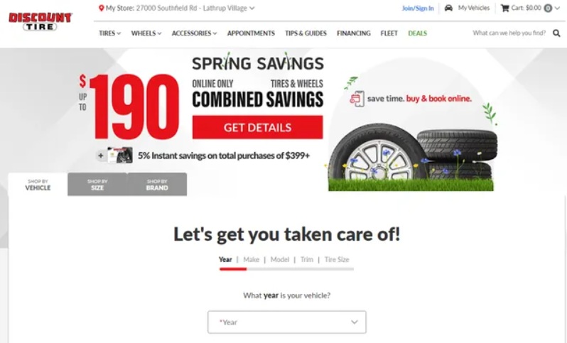 Discount Tire Partnerprogramm