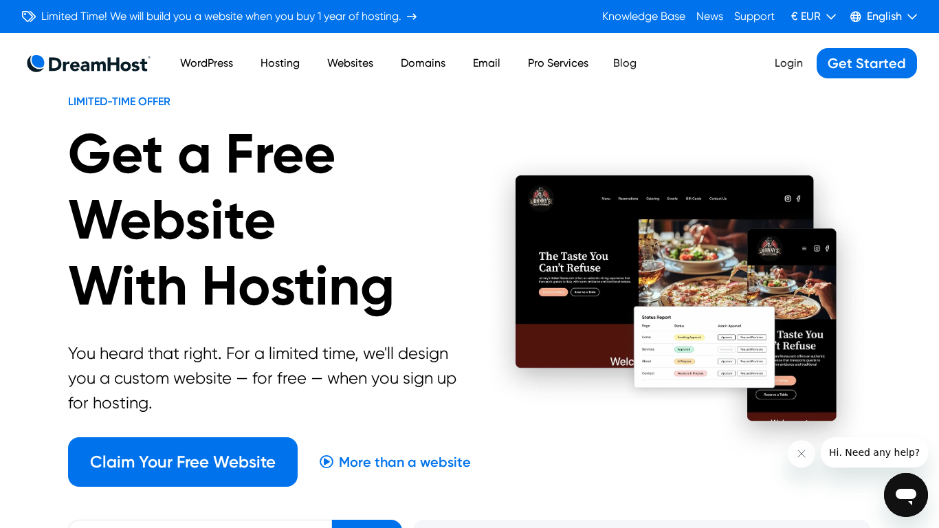 DreamHost Affiliate-Programm