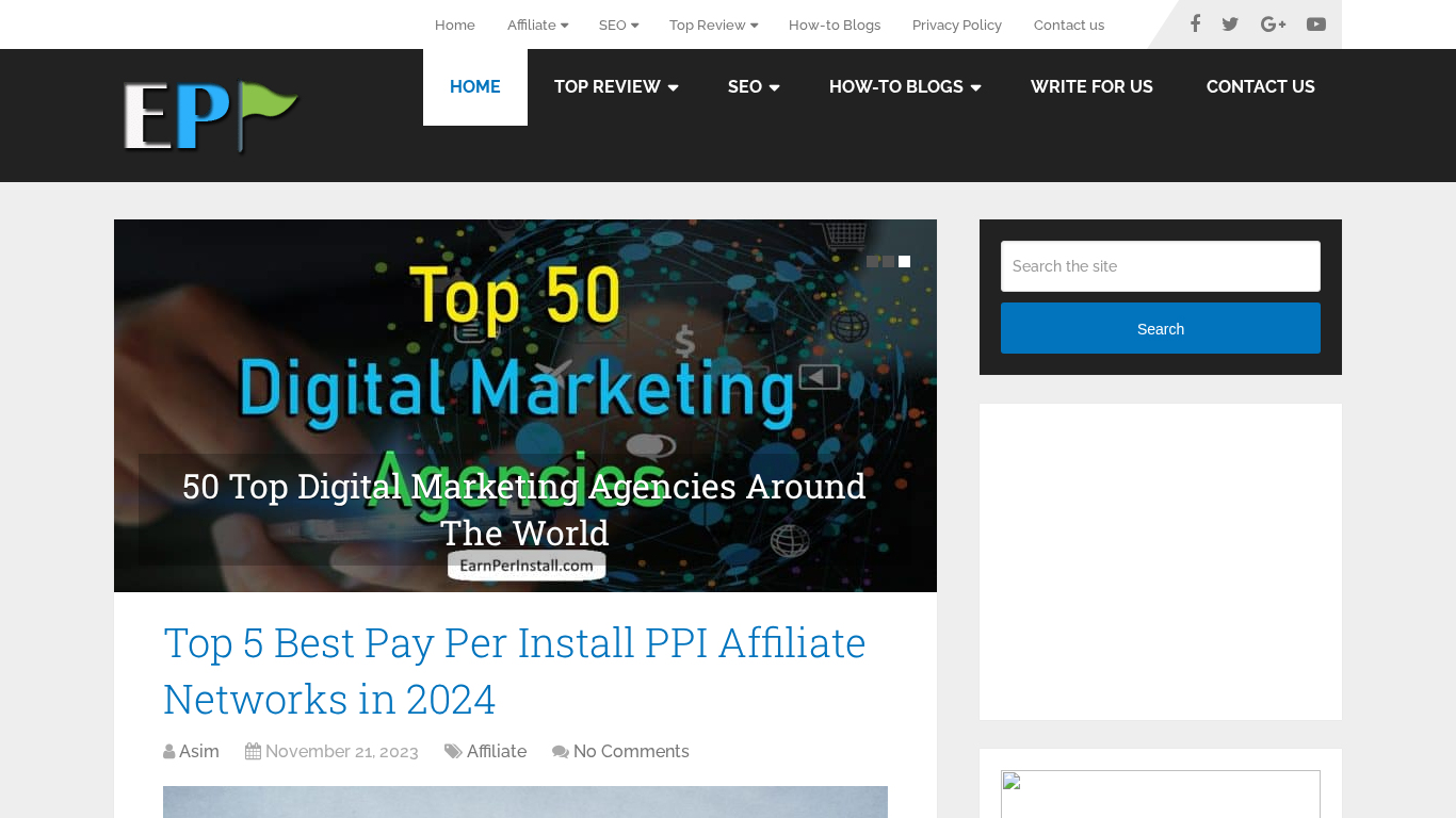 EarnPerInstall Affiliate-Programm