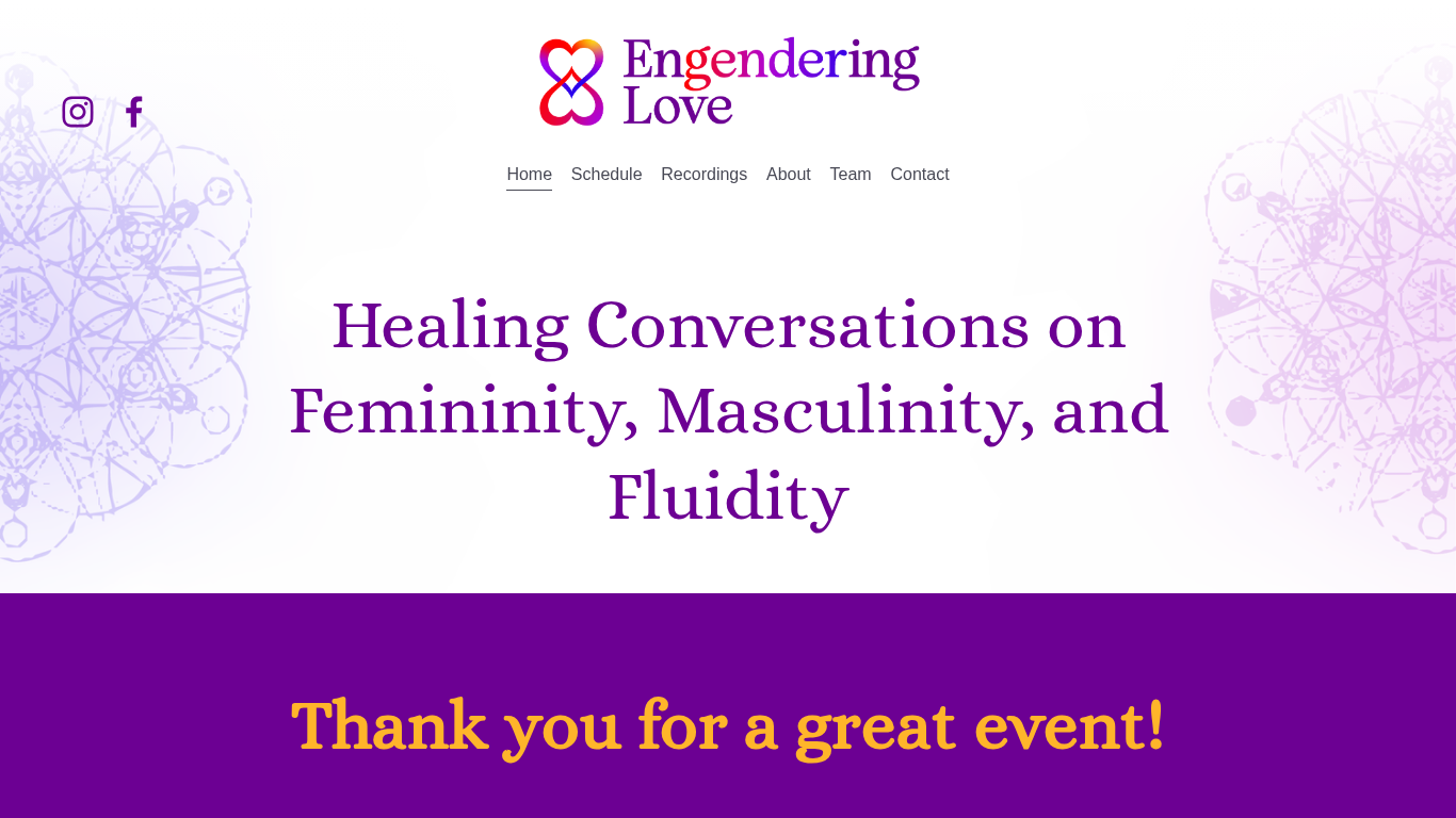 Engendering Love Affiliate-Programm