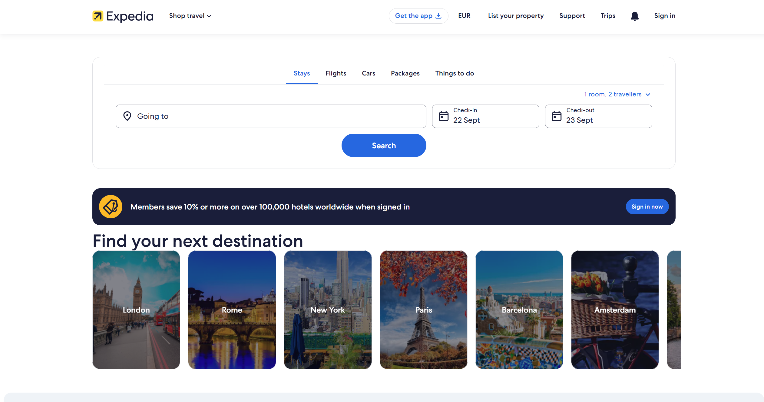 Expedia Affiliate-Programm