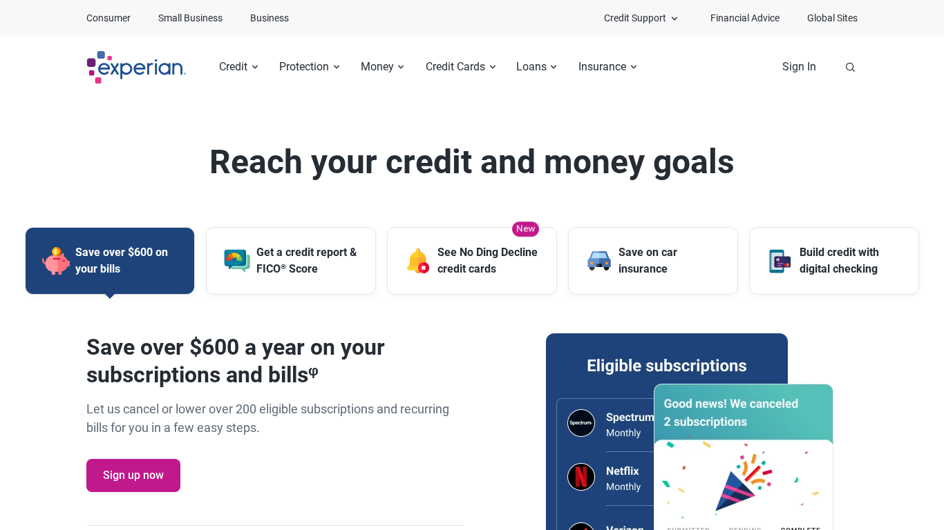Experian Affiliate-Programm