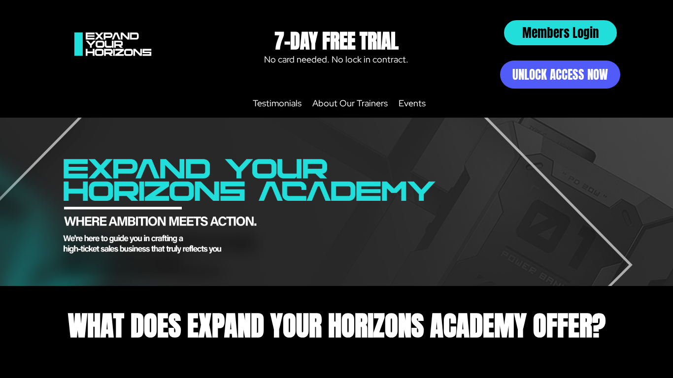 EYH Academy Affiliate-Programm