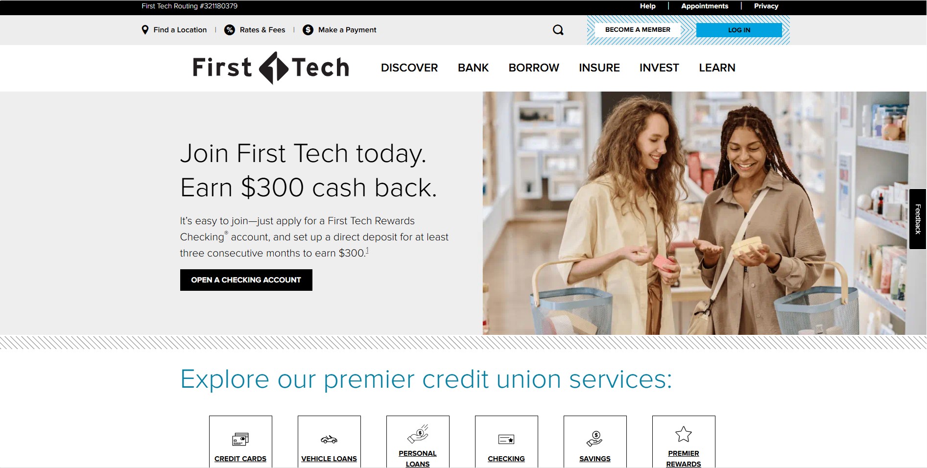 First Tech Federal Credit Union Affiliate-Programm