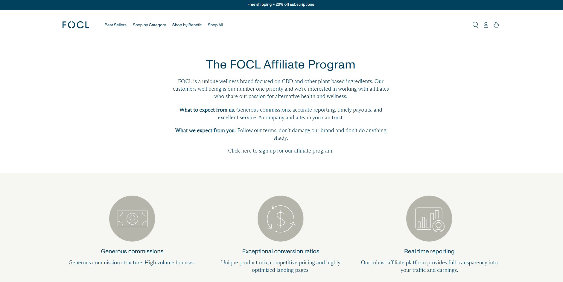 FOCL Affiliate-Programm
