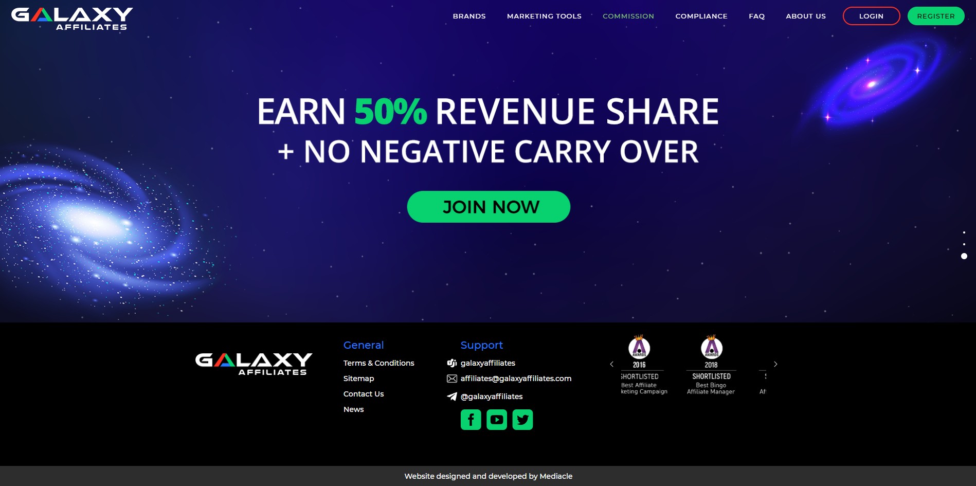 Galaxy Affiliate-Programm