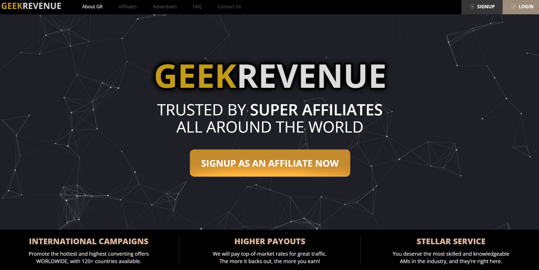 GeekRevenue Affiliate-Programm