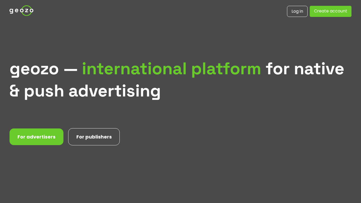 Geozo Affiliate-Programm