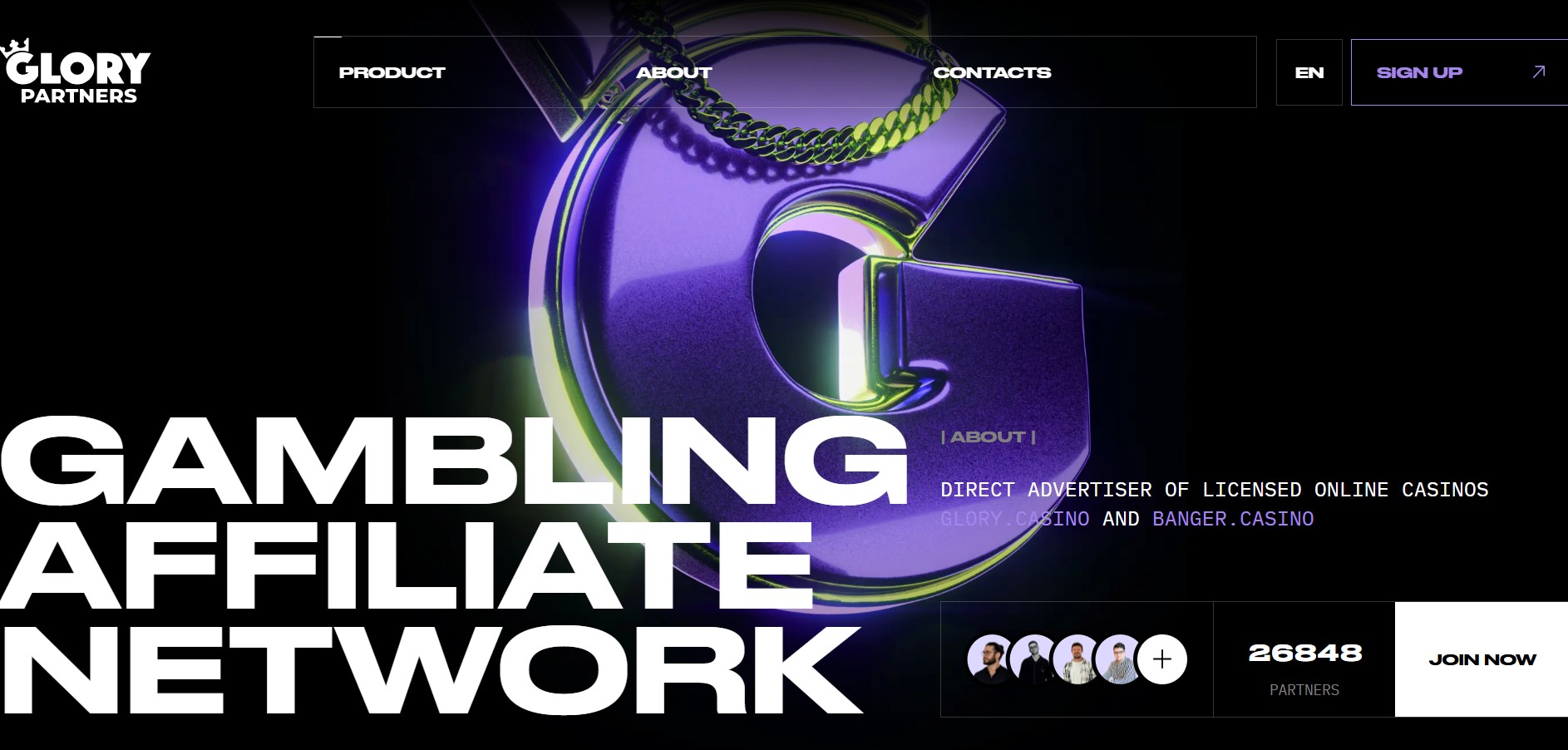Glory Partners Affiliate-Programm
