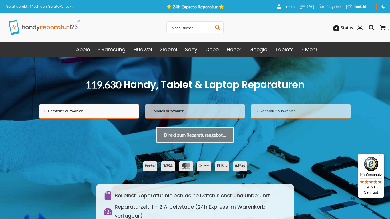 Handyreparatur123 Affiliate-Programm