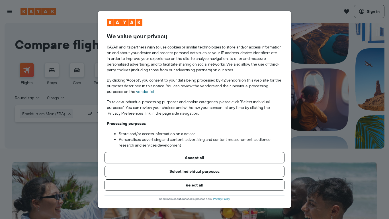 Kayak Affiliate-Programm