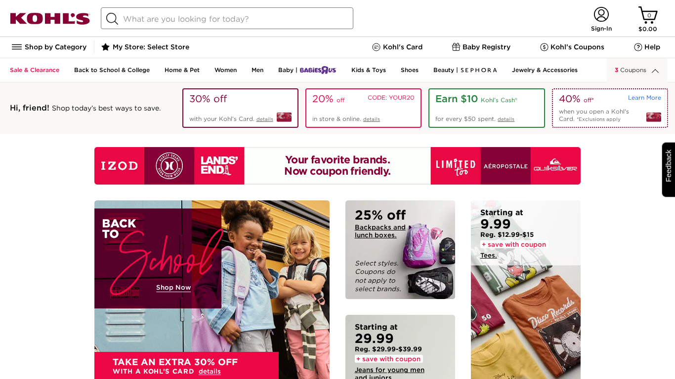 Kohl's Affiliate-Programm