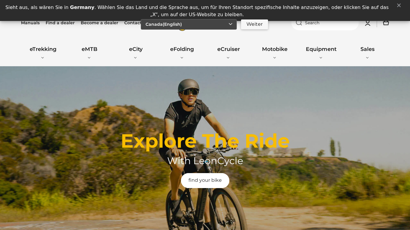 Leon Cycle USA Affiliate-Programm