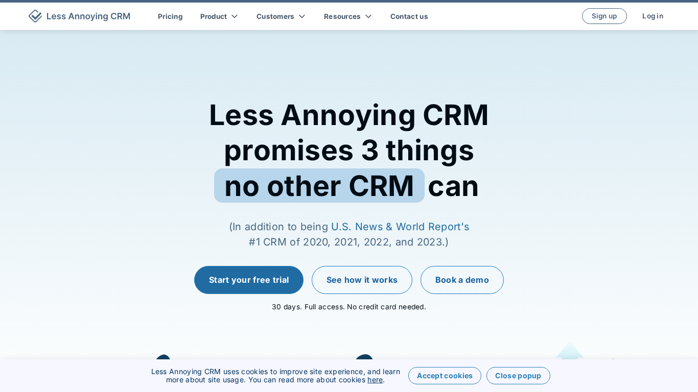 Less Annoying CRM Affiliate-Programm