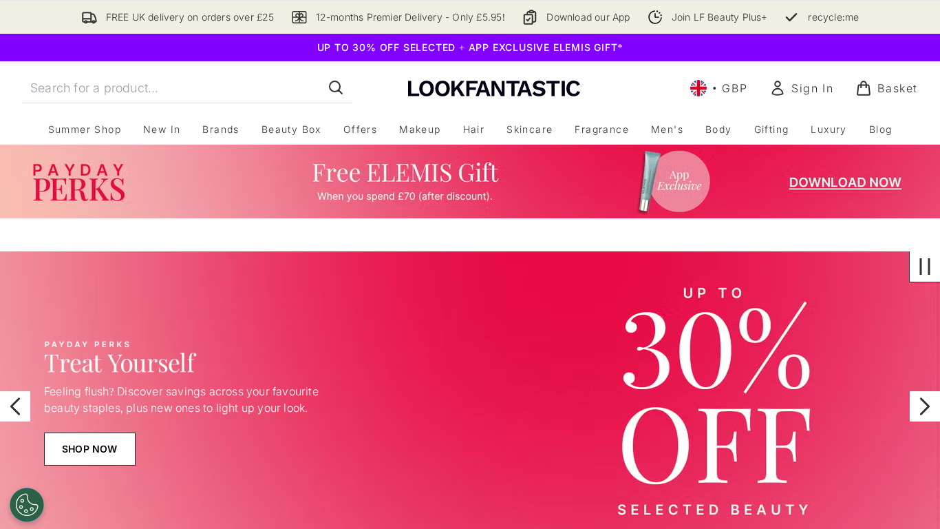 LOOKFANTASTIC Affiliate-Programm