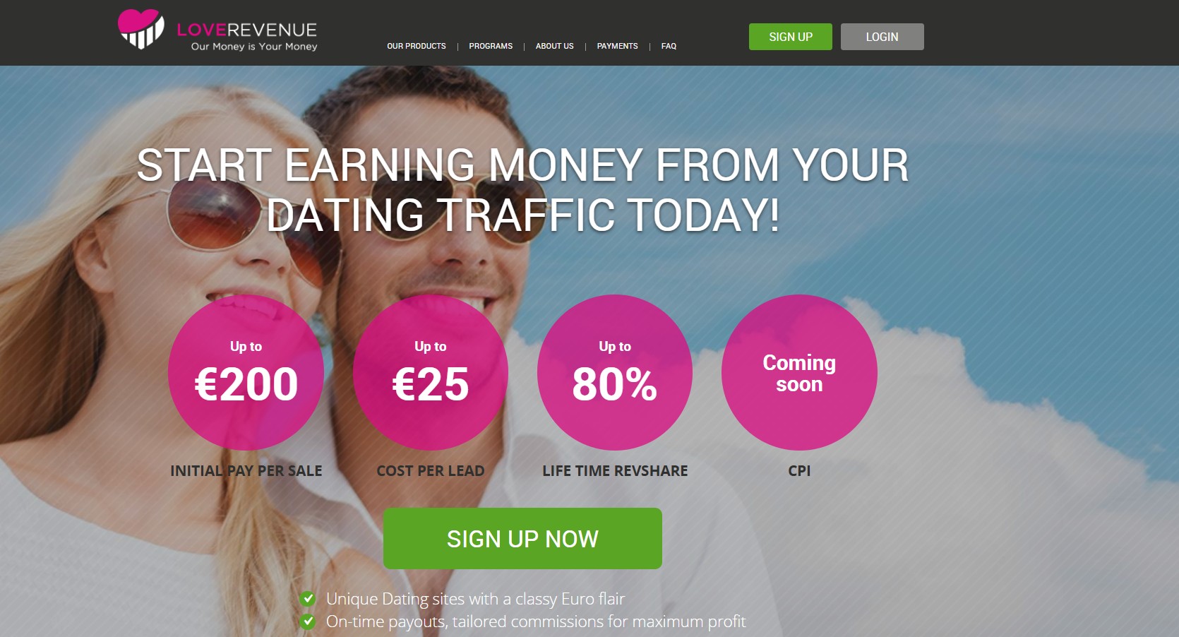 LoveRevenue Affiliate-Programm