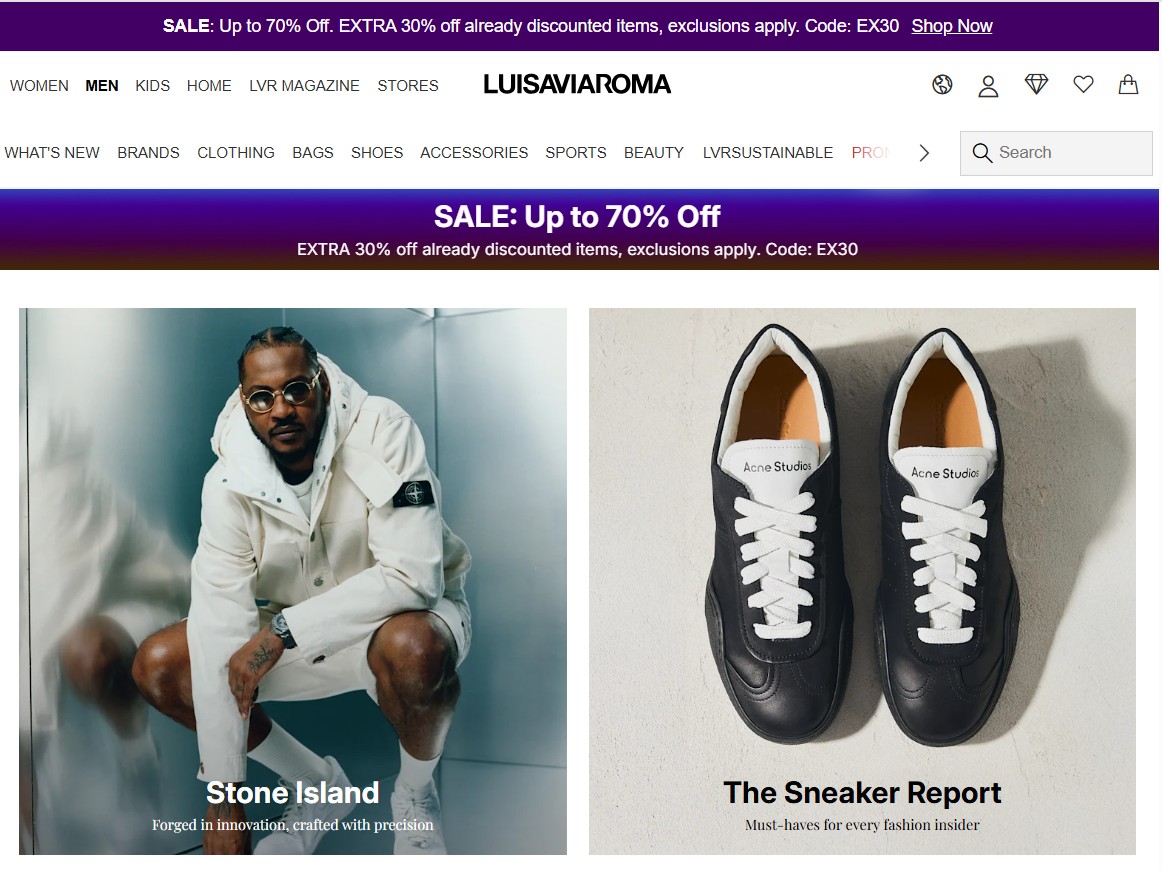 LUISAVIAROMA Affiliate-Programm