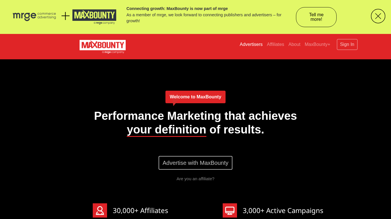 MaxBounty Affiliate-Programm