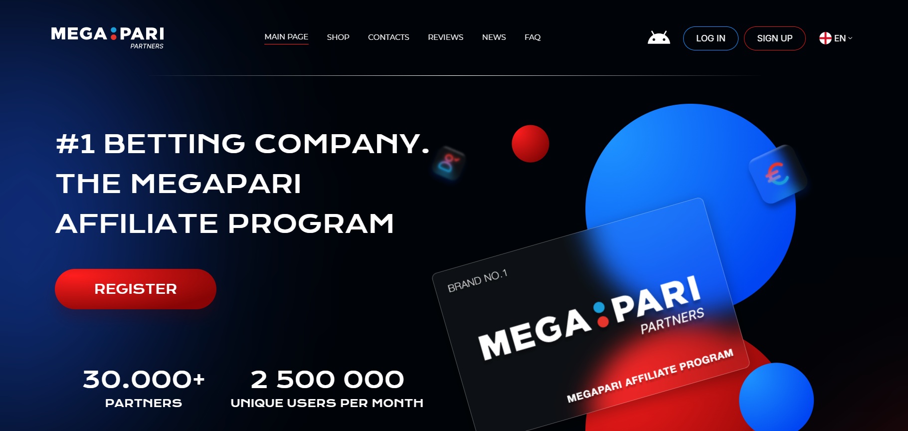 Megapartners Affiliate-Programm