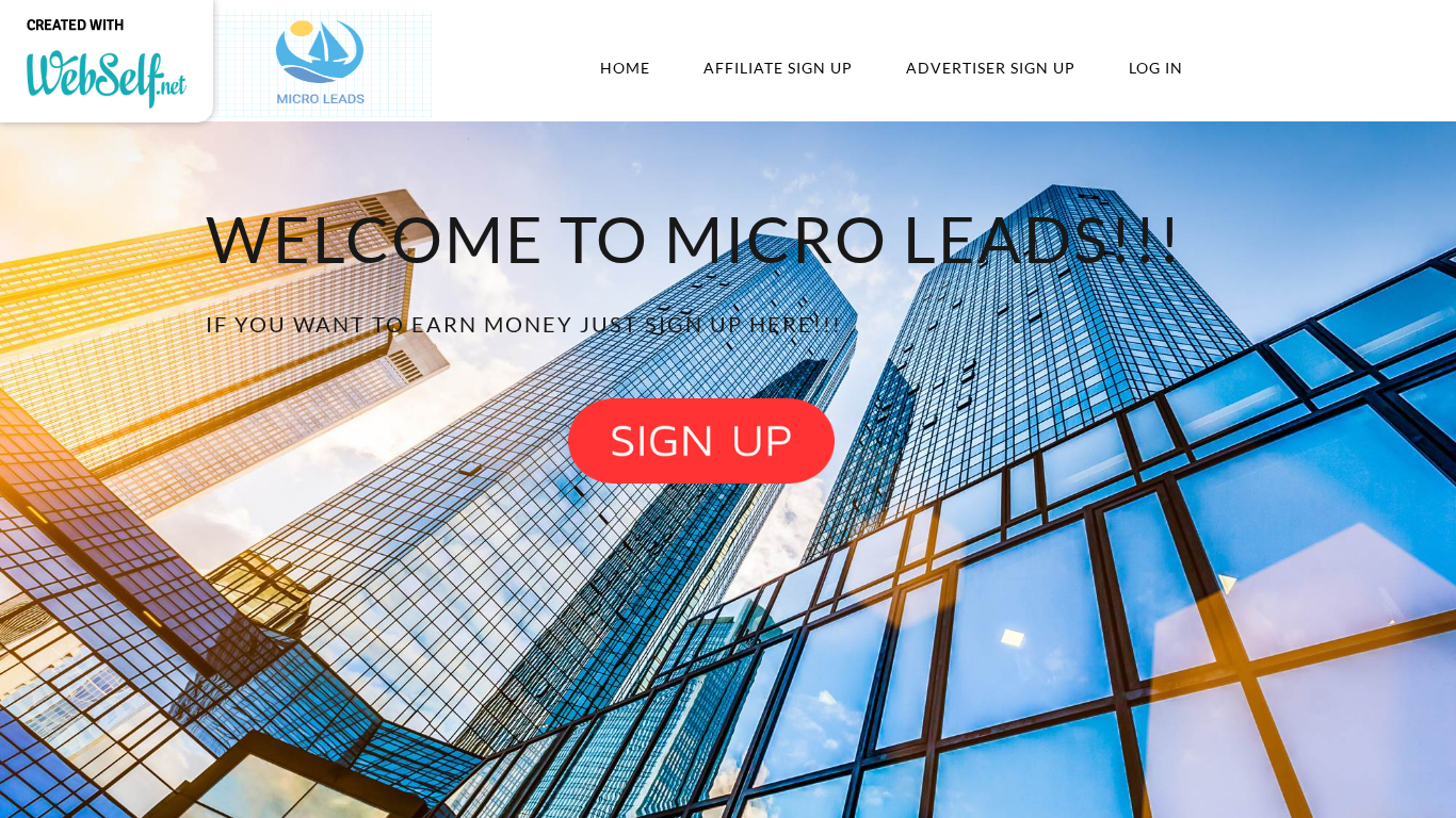 Micro Leads Affiliate-Programm