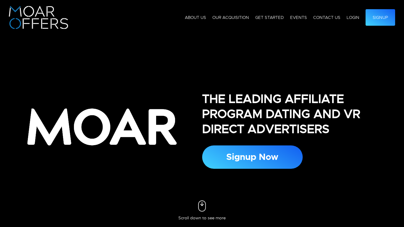MOAR Offers Affiliate-Programm