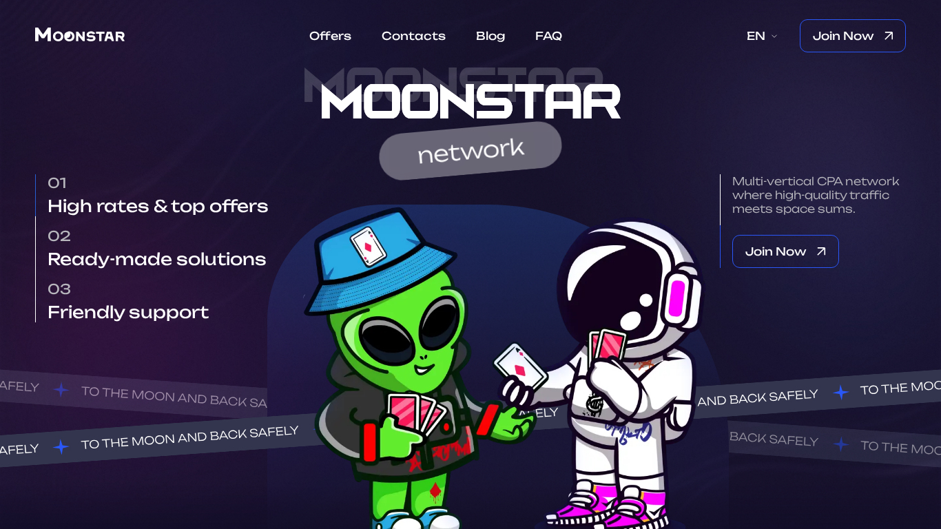 Moonstar Network Partnerprogramm