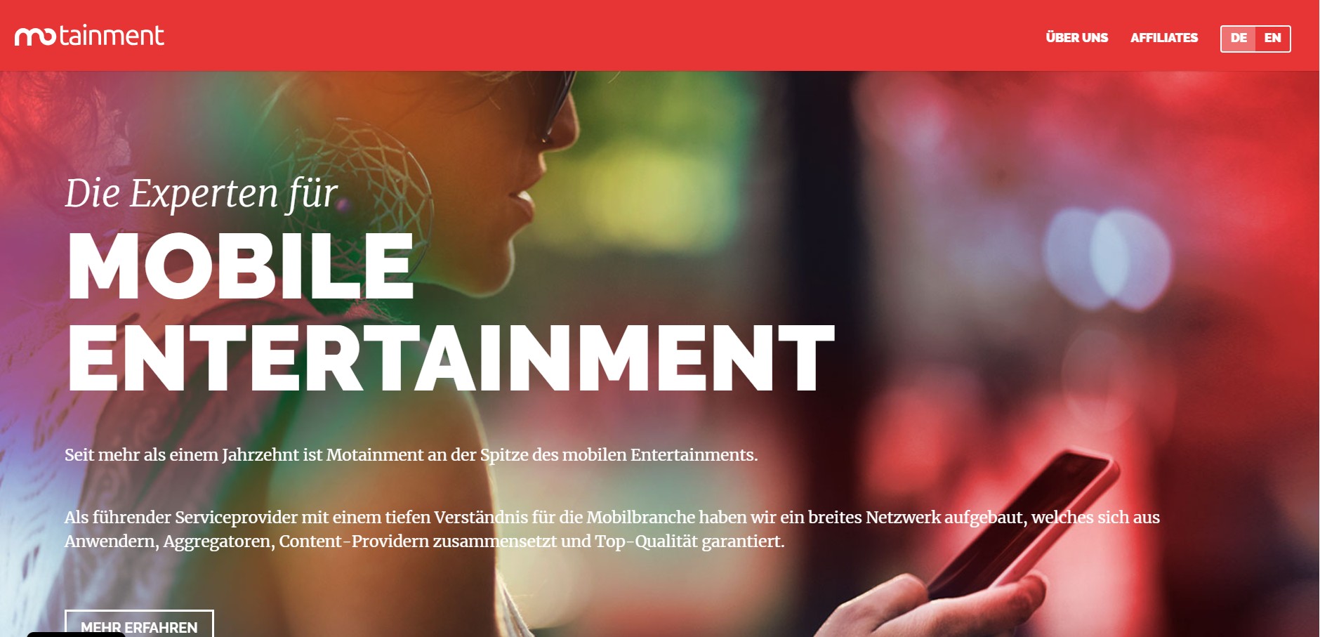 Motainment Affiliate-Programm