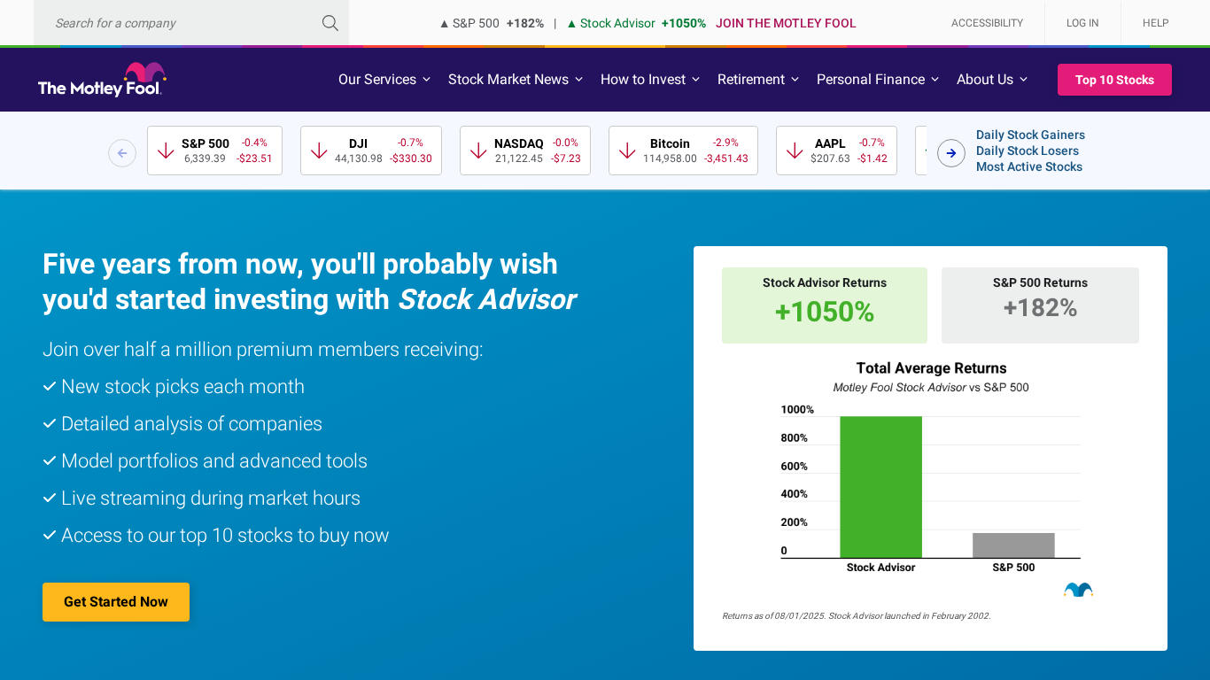 Motley Fool Affiliate-Programm