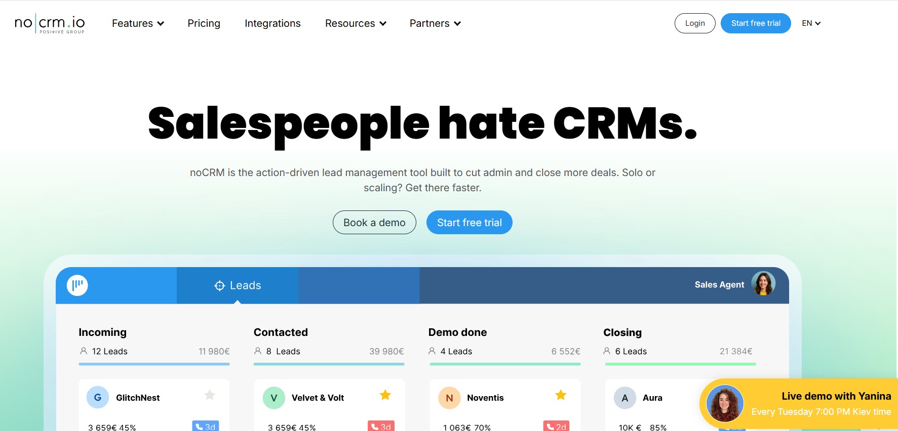 NoCRM.io Affiliate-Programm