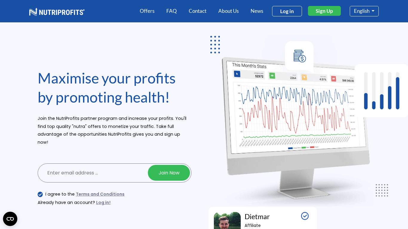 NutriProfits Partnerprogramm