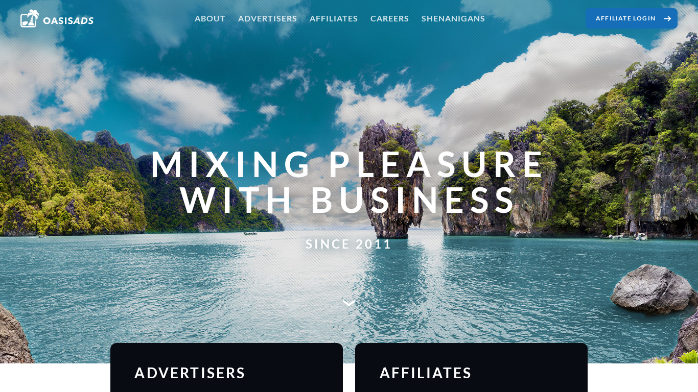 Oasis Ads Media Affiliate-Programm