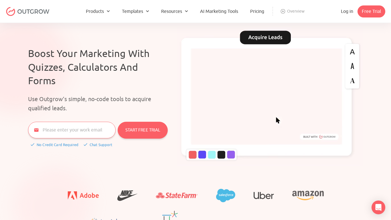 Outgrow Affiliate-Programm