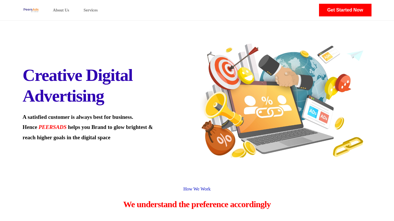 Peersads Global Affiliate-Programm