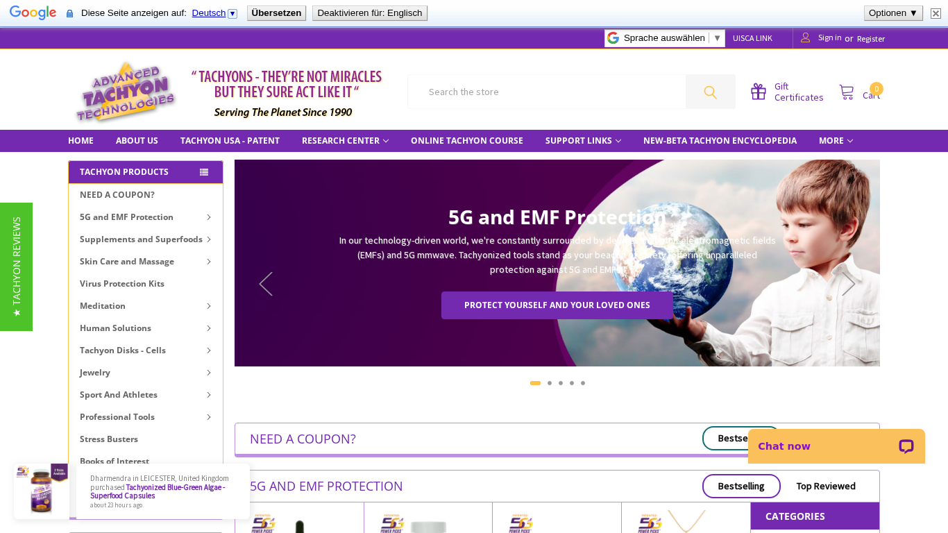 Planet-Tachyon Affiliate-Programm