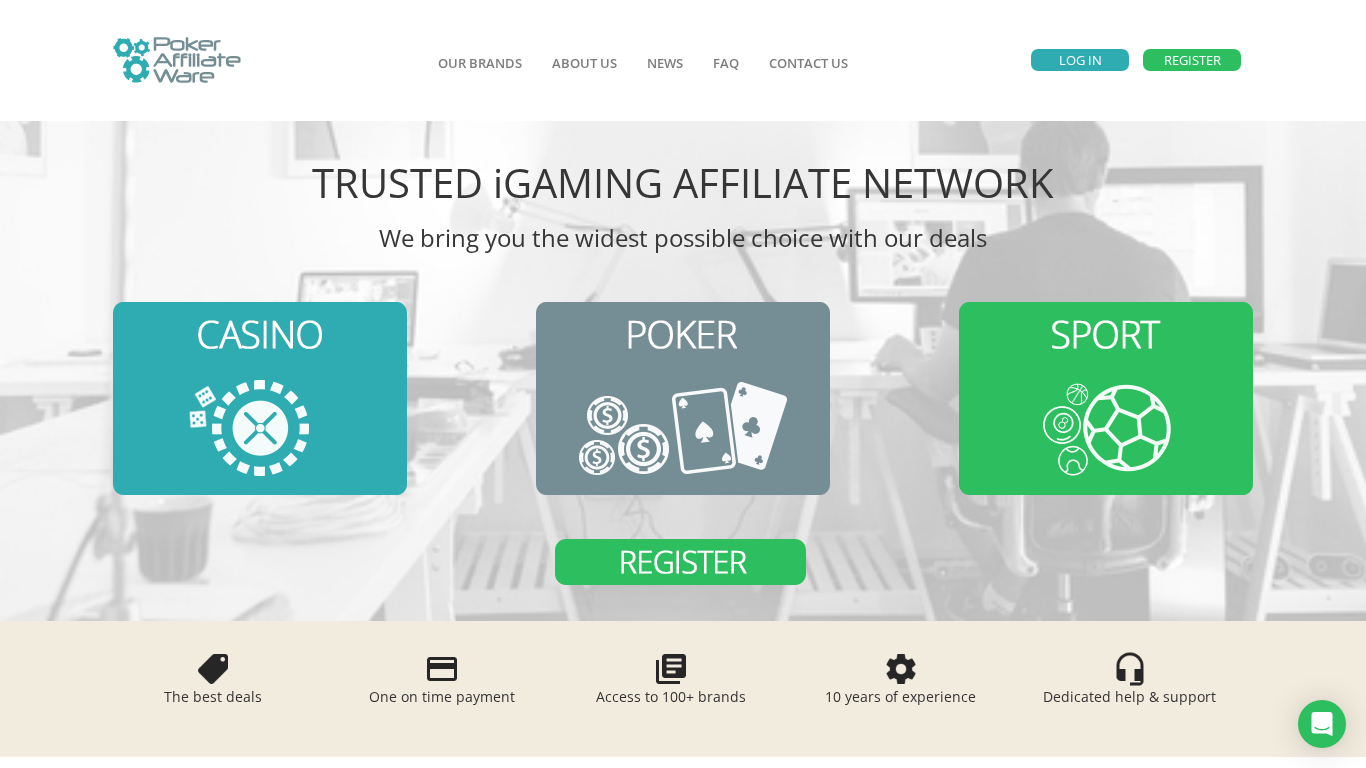 PokerAffiliateWare Affiliate-Programm