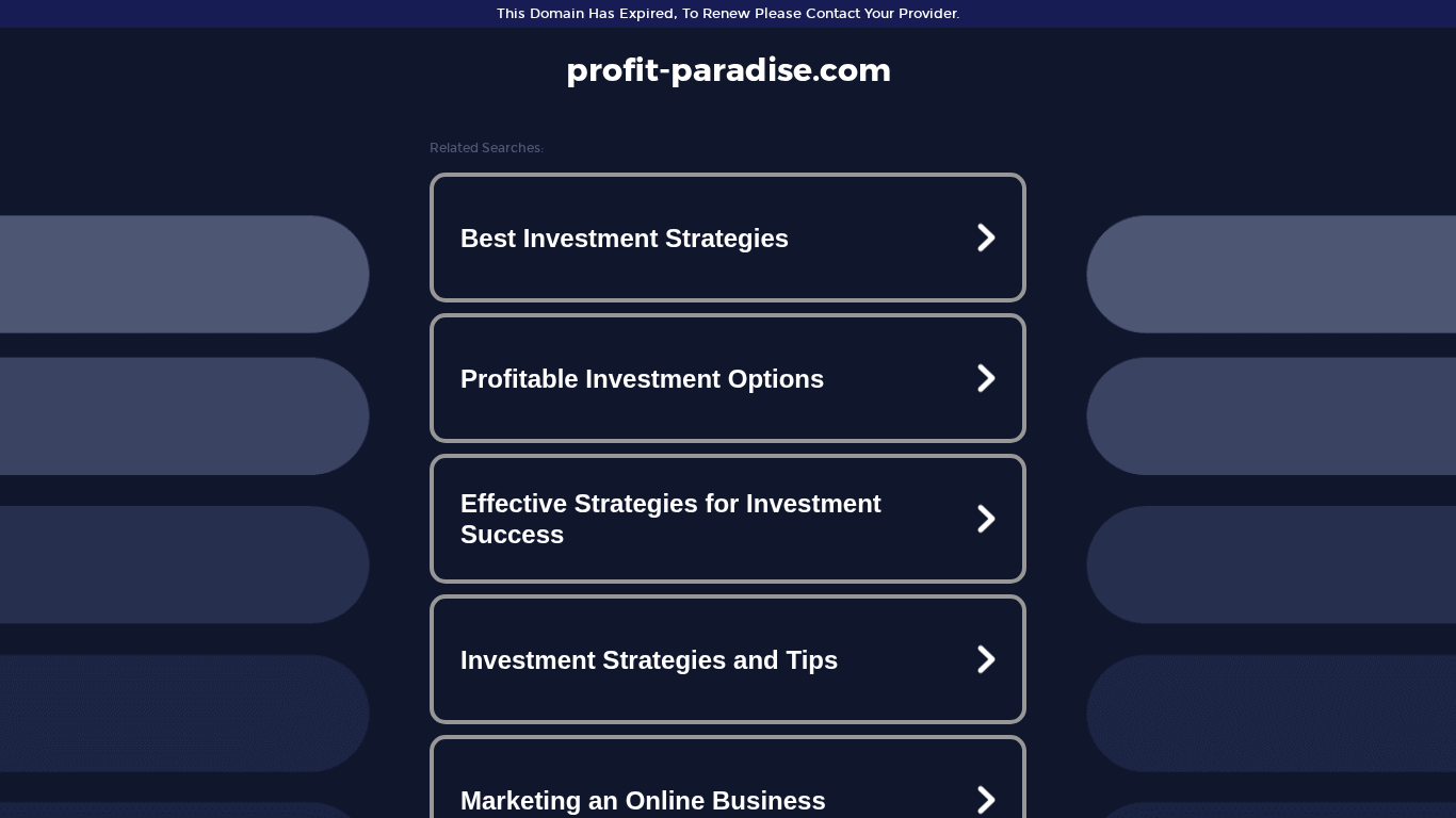 Profit Paradise Affiliate-Programm