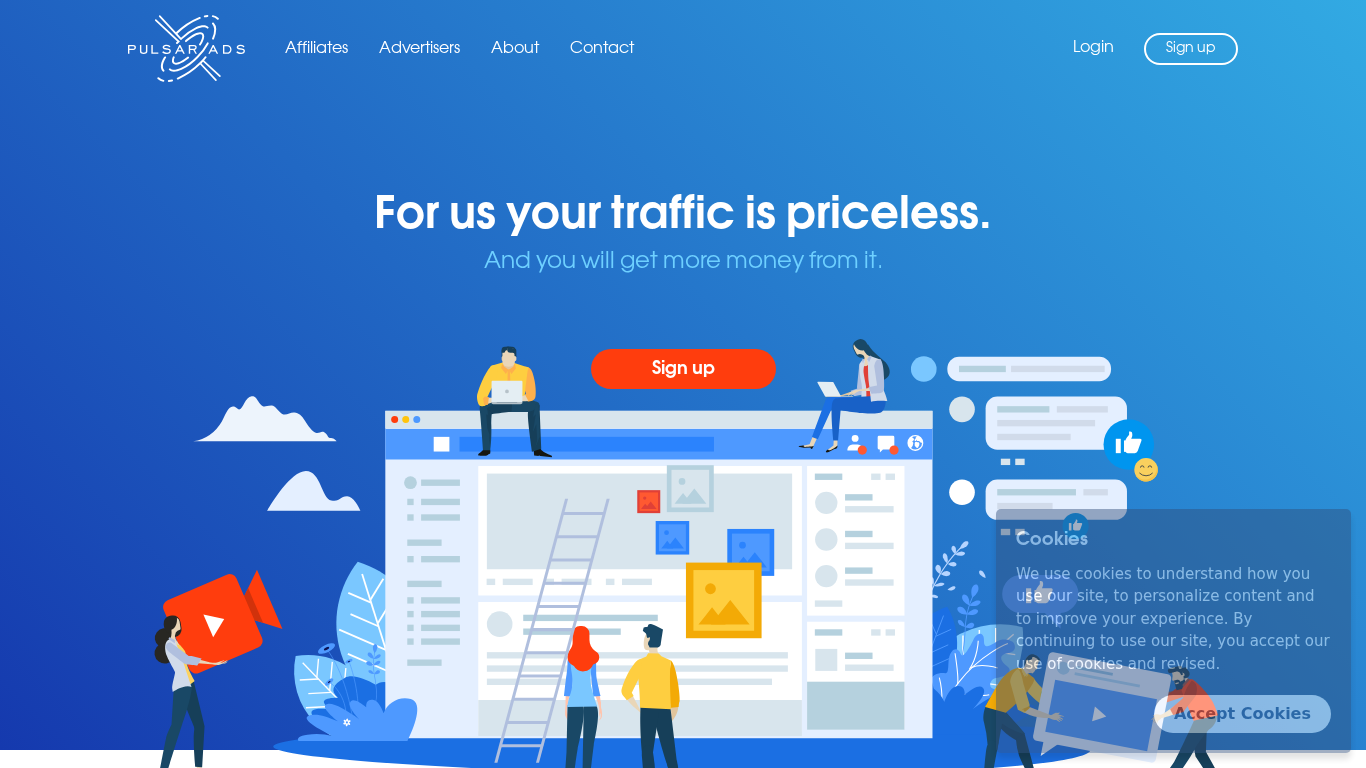 Pulsar Ads Affiliate-Programm