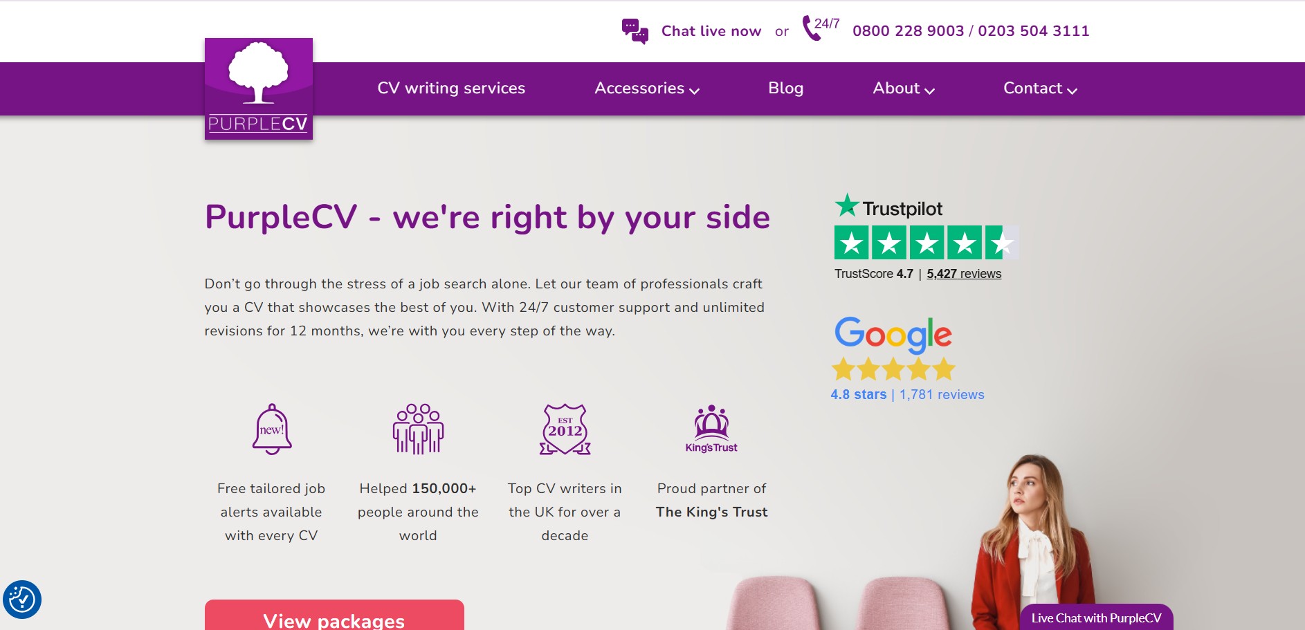PurpleCV Affiliate-Programm