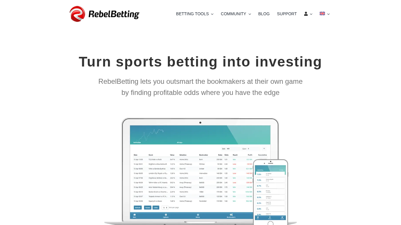 RebelBetting Affiliate-Programm