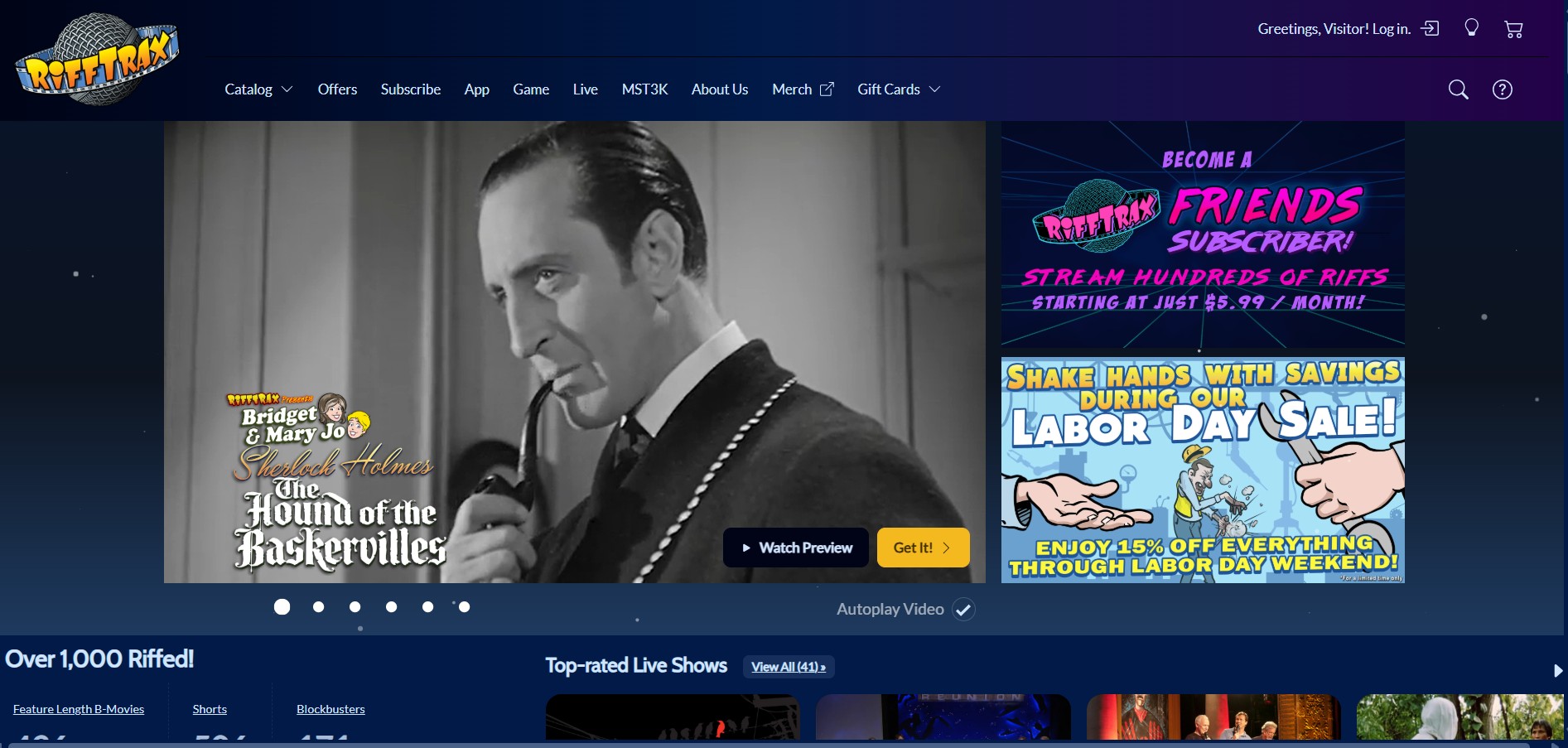 RiffTrax Affiliate-Programm
