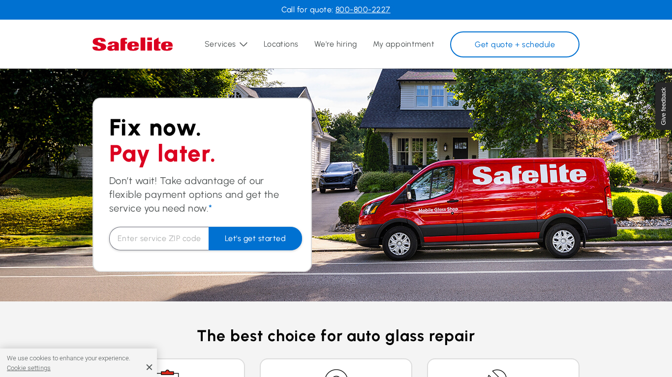 Safelite Affiliate-Programm