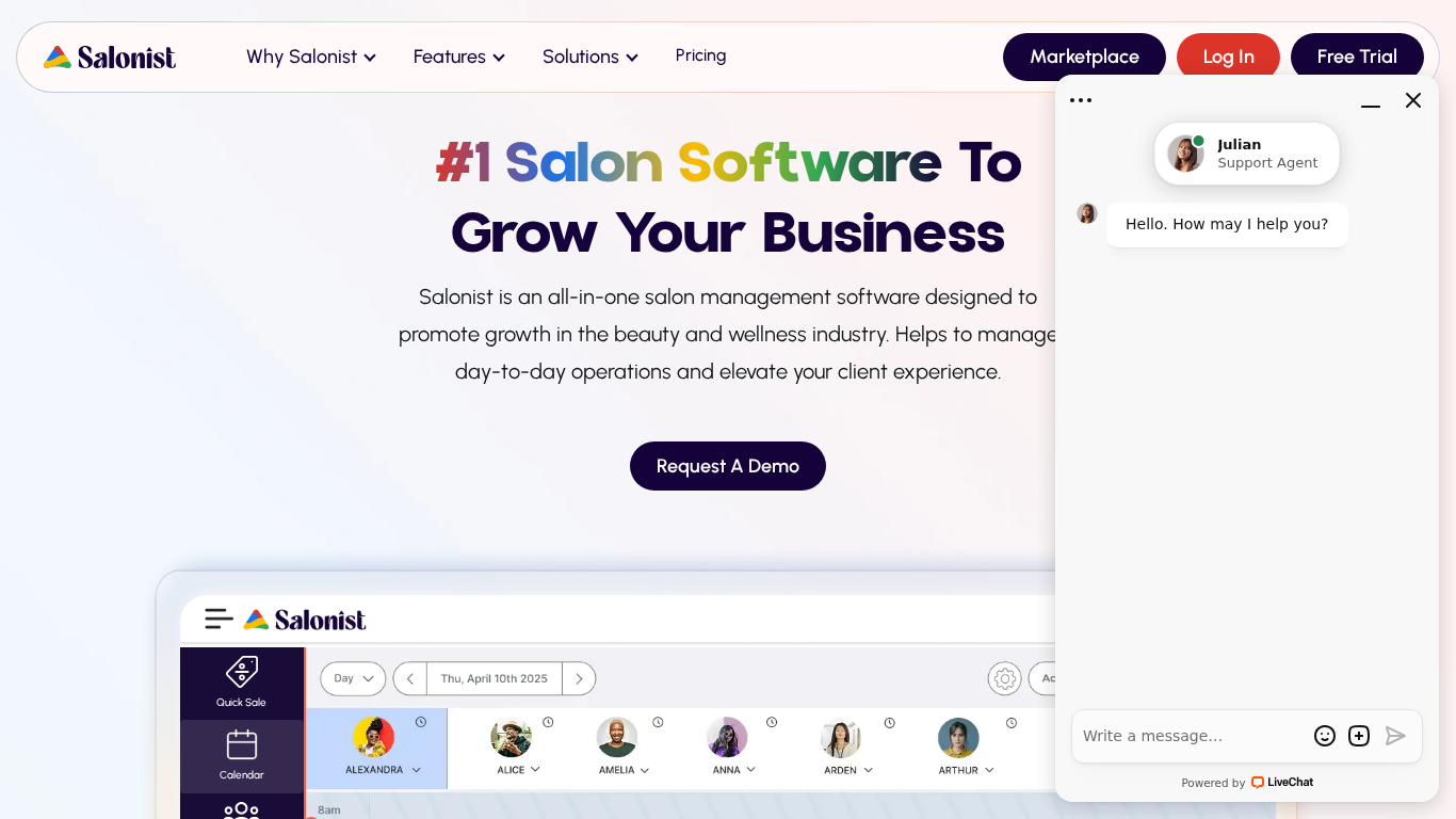 Salonist Affiliate-Programm