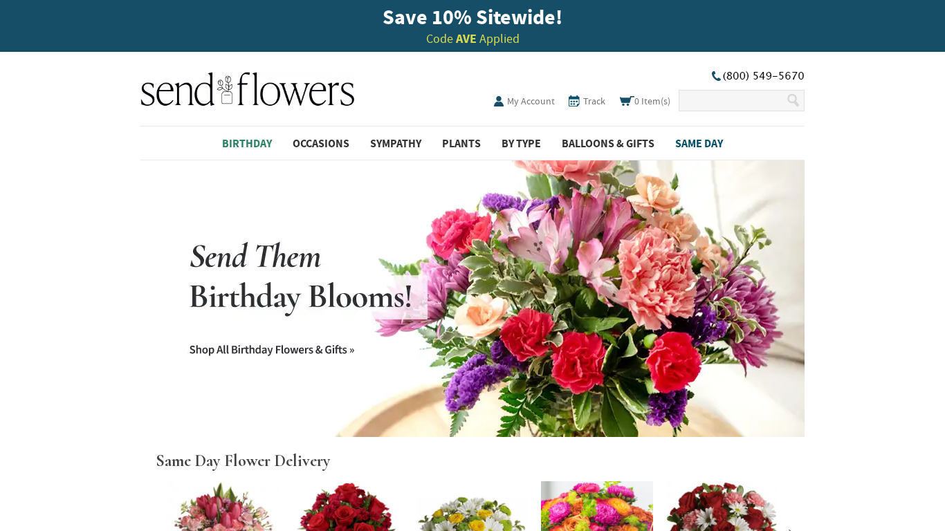 Send Flowers Affiliate-Programm