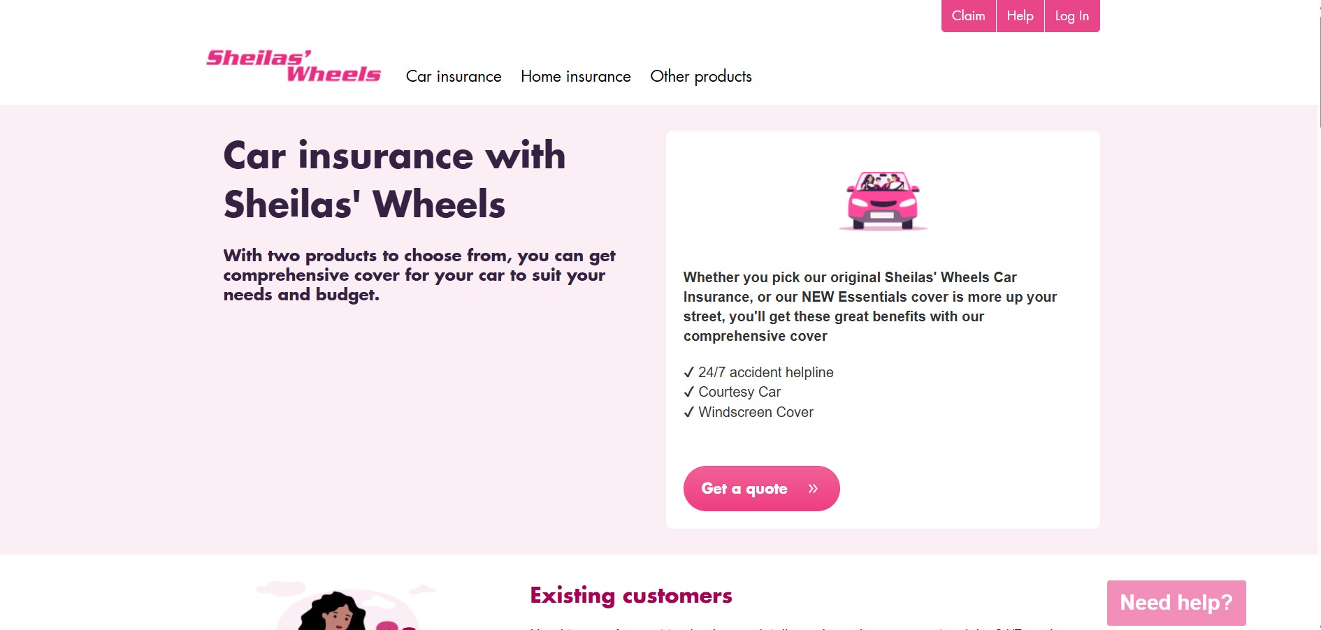 Sheilas' Wheels Versicherungs-Affiliate-Programm
