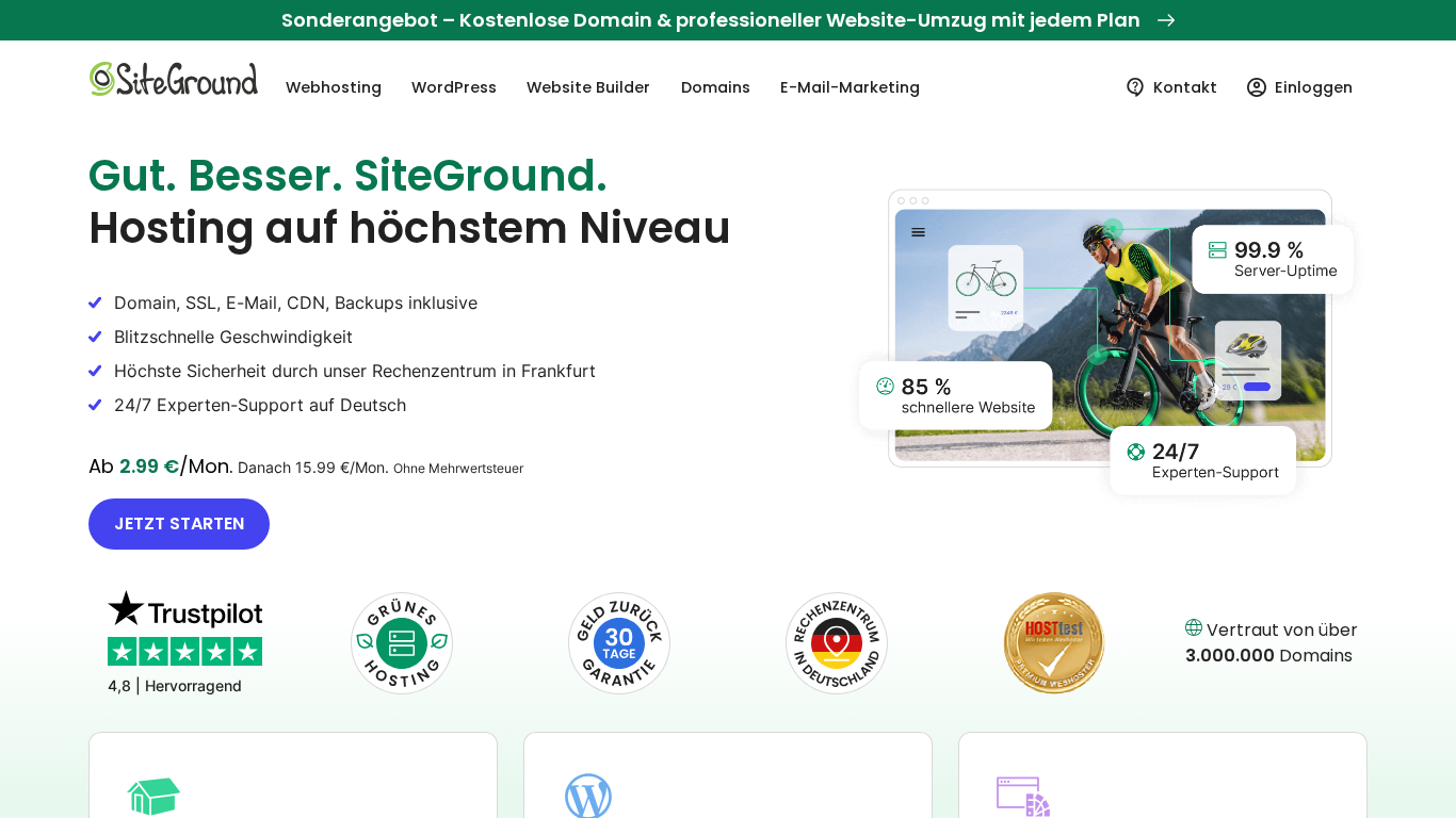 SiteGround Affiliate-Programm