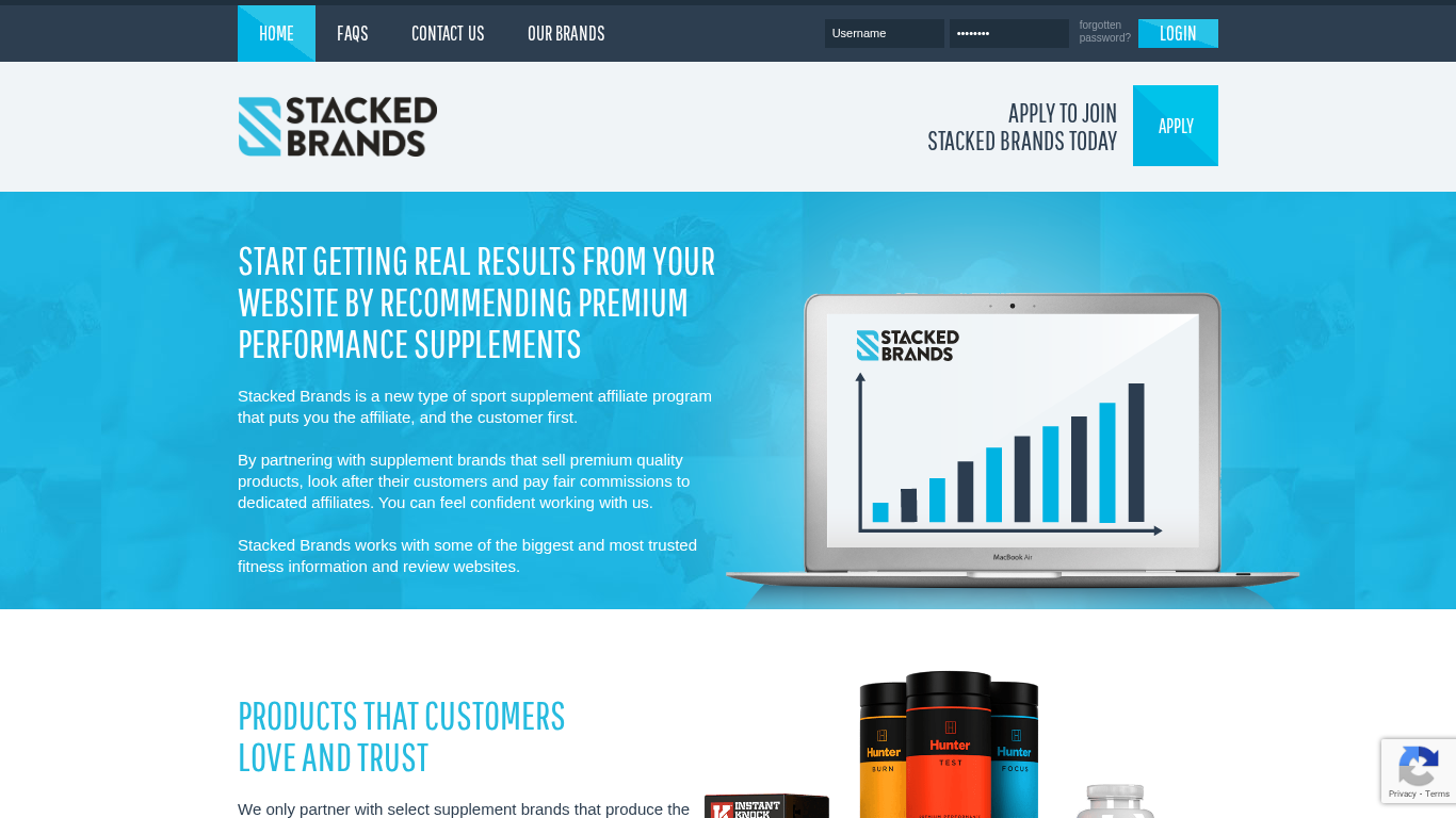 Stacked Brands Partnerprogramm