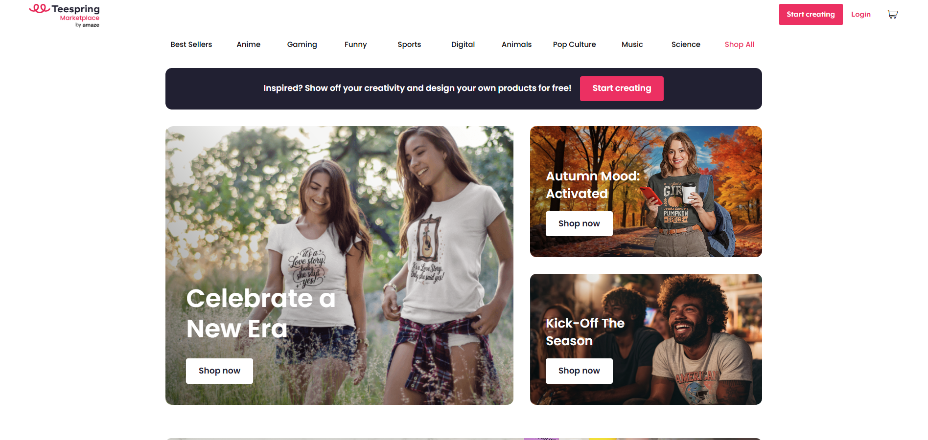 Teespring Affiliate-Programm